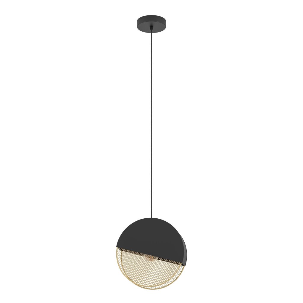 Pendul design modern Mumbles negru, auriu, Corpuri de iluminat interior, moderne⭐ modele lustre interior pentru living, dormitor, bucatarie, baie.✅DeSiGn decorativ de lux!❤️Promotii lampi❗ ➽www.evalight.ro. Alege Corpuri de iluminat interior elegante in stil modern, suspendate sau aplicate de tavan si perete, ieftine de calitate deosebita la cel mai bun pret.
 a