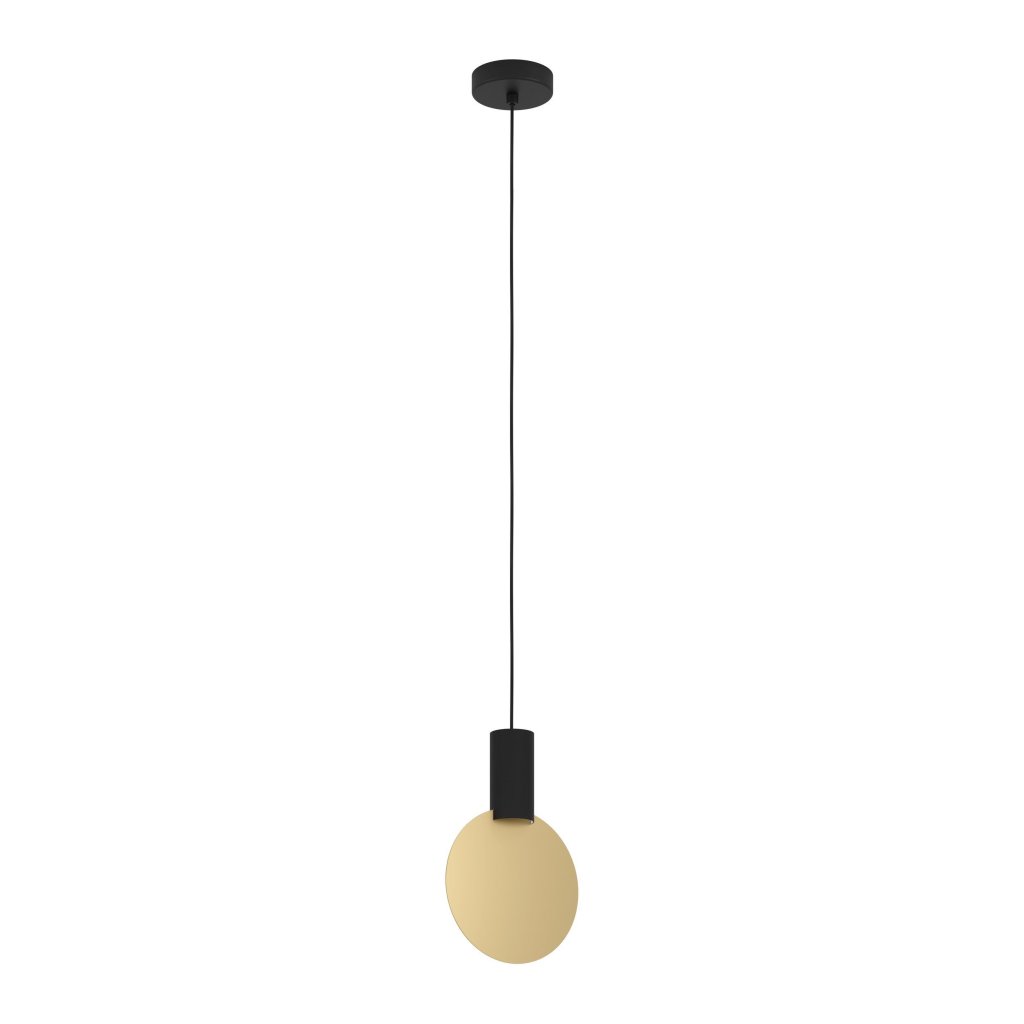 Pendul design modern Sarona negru, auriu, Pendule / Lustre suspendate moderne, LED⭐ modele elegante pentru bucatarie, living dormitor.✅DeSiGn decorativ unic!❤️Promotii lampi❗ ➽www.evalight.ro. Alege corpuri de iluminat suspendate pt interior stil modern, suspensii de tip pendule cu cristale, abajur material textil, lemn, metal, sticla, bec tip lumanare Edison sau LED, ieftine si de lux, calitate deosebita la cel mai bun pret. a