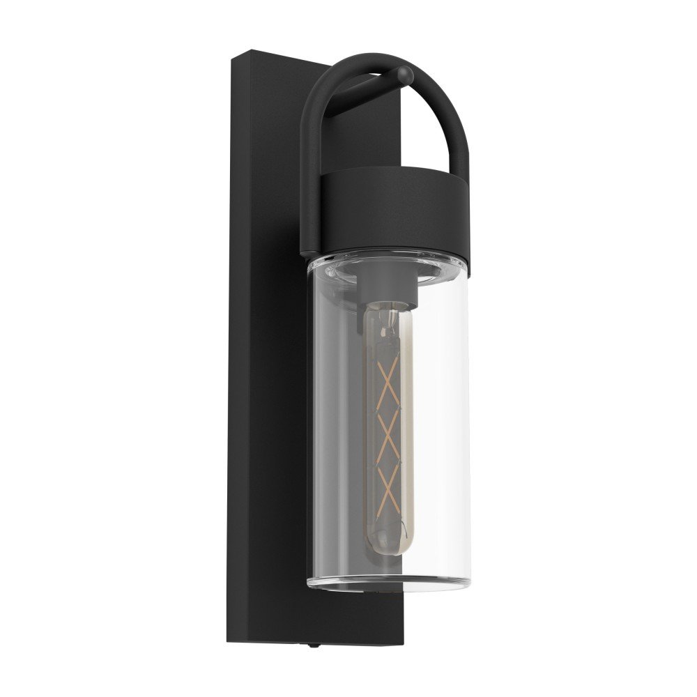 Aplica pentru iluminat exterior design modern IP44 Carraro negru, Candelabre si Lustre moderne elegante⭐ modele clasice de lux pentru living, bucatarie si dormitor.✅ DeSiGn actual Top 2020!❤️Promotii lampi❗ ➽ www.evalight.ro. Oferte corpuri de iluminat suspendate pt camere de interior (înalte), suspensii (lungi) de tip lustre si candelabre, pendule decorative stil modern, clasic, rustic, baroc, scandinav, retro sau vintage, aplicate pe perete sau de tavan, cu cristale, abajur din material textil, lemn, metal, sticla, bec Edison sau LED, ieftine de calitate deosebita la cel mai bun pret. a