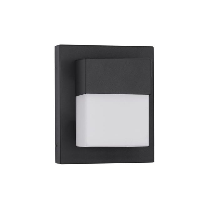 Aplica LED pentru exterior design modern IP65 Leto negru 14,5cm, Aplice de exterior moderne, LED⭐ lampi de perete pentru iluminat exterior terasa casa si gradina.✅Design decorativ!❤️Promotii❗ ➽www.evalight.ro. Alege corpuri de iluminat exterior rezistente la apa tip spoturi aplicate pt perete sau tavan, metalice, abajur din sticla cu decor ornamental, bec LED si lumina ambientala, ieftine si de lux, calitate deosebita la cel mai bun pret. a