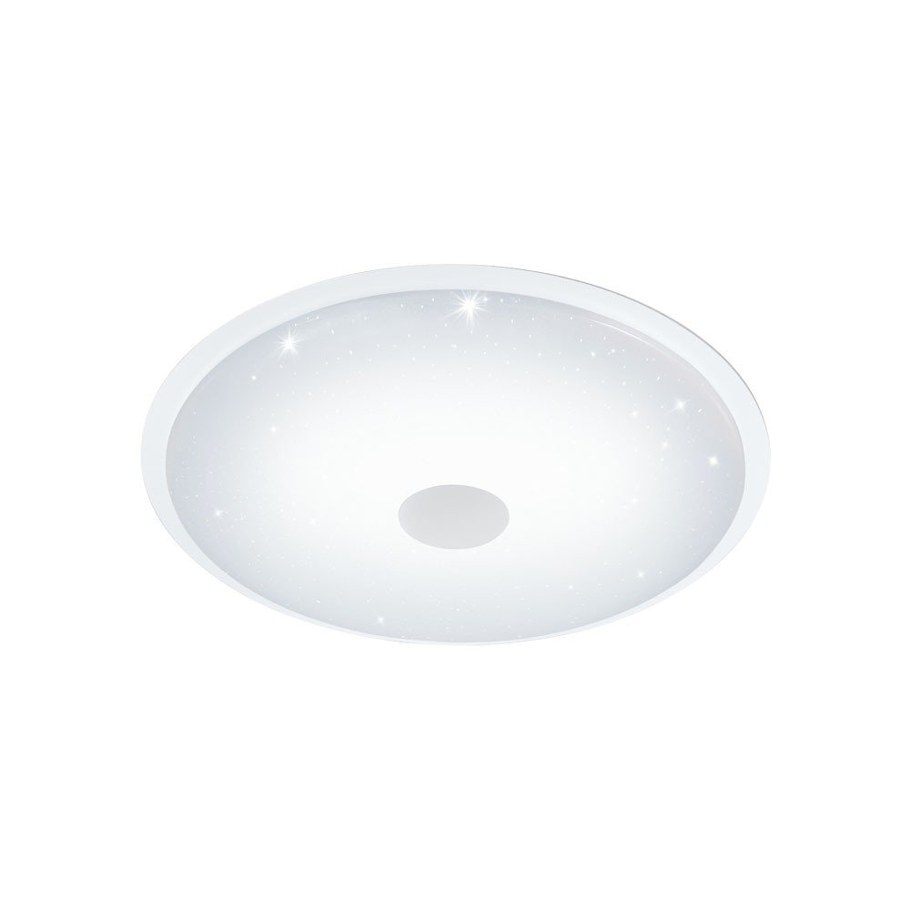 Plafoniera LED dimabila cu telecomanda design modern Lanciano alb, Lustre LED cu telecomanda, dimabile⭐ modele moderne corpuri de iluminat LED cu telecomanda.✅Lampi DeSiGn LED decorativ❗ ➽www.evalight.ro a