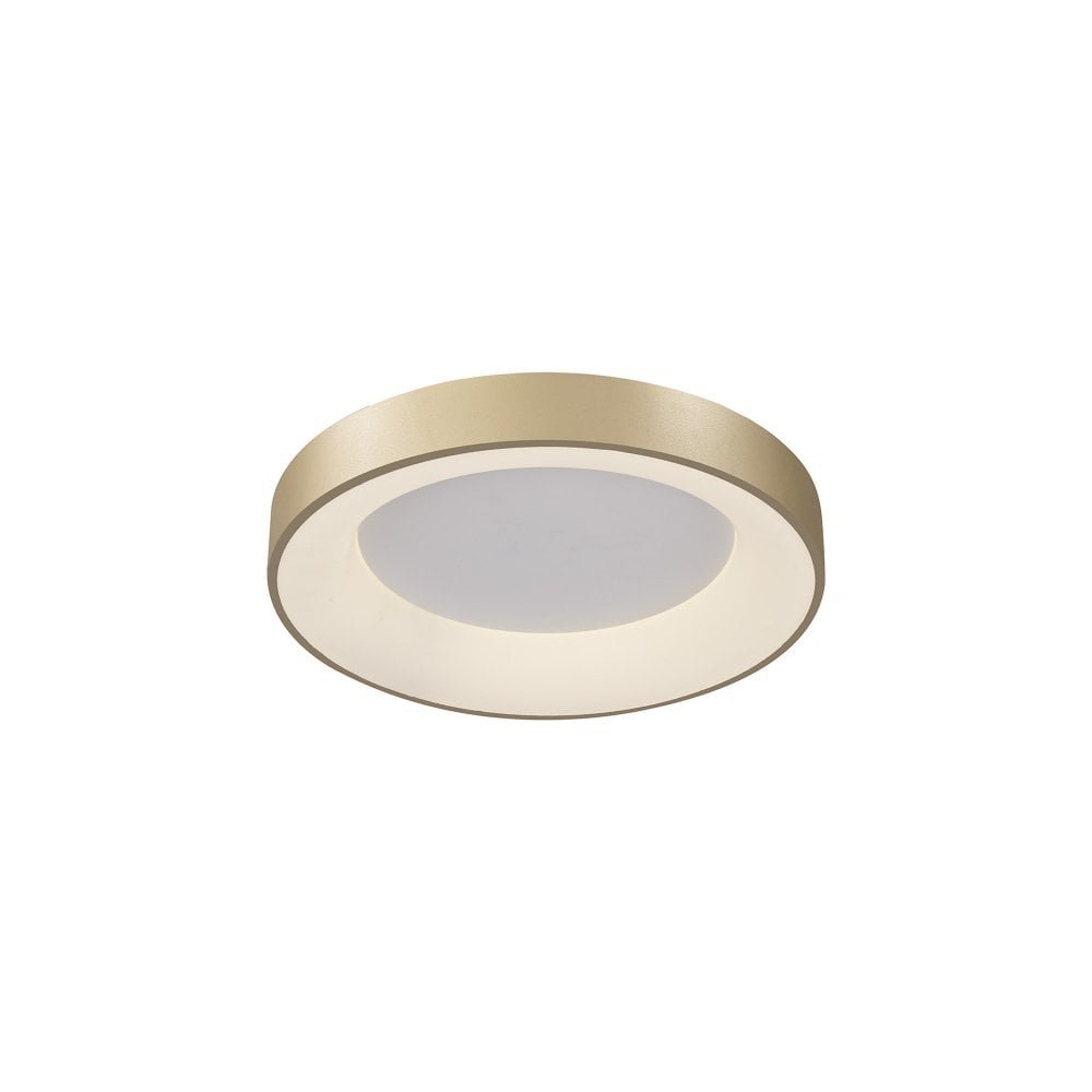 Plafoniera LED inteligenta design circular NISEKO II Gold 38cm, Plafoniere LED⭐ modele moderne pentru iluminat living, dormitor, bucatarie.✅DeSiGn decorativ!❤️Promotii lampi LED❗ ➽www.evalight.ro. Alege lustre LED de interior de tip plafoniera aplicate de tavan sau de perete, ieftine si de lux, calitate deosebita la cel mai bun pret. a