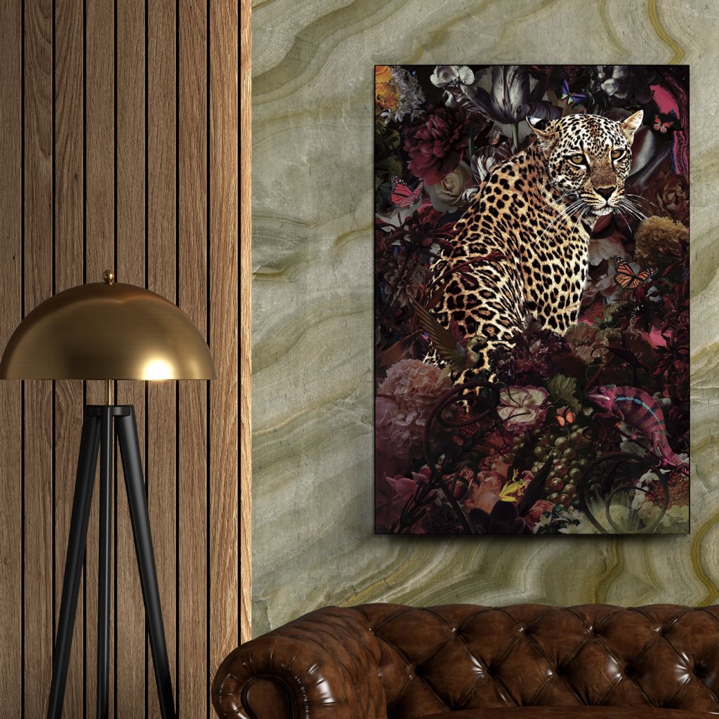 Tablou de perete decorativ Leopardo, 80x120cm, Tablouri decorative perete ⭐ modele mari de lux moderne si canvas pentru living dormitor❗ ➽www.evalight.ro. ✅Alege tablouri si decoratiuni elegante de tip postere, printuri, afise, stickere, abstracte, pictate pe panza sau sticla cu rama din lemn, metalice, ieftine si de calitate la cel mai bun pret.


 a