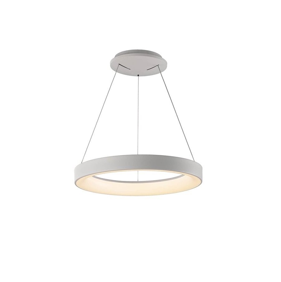 Lustra LED inteligenta design circular NISEKO II White 38cm, Lustre LED cu telecomanda, dimabile⭐ modele moderne corpuri de iluminat LED cu telecomanda.✅Lampi DeSiGn LED decorativ❗ ➽www.evalight.ro a