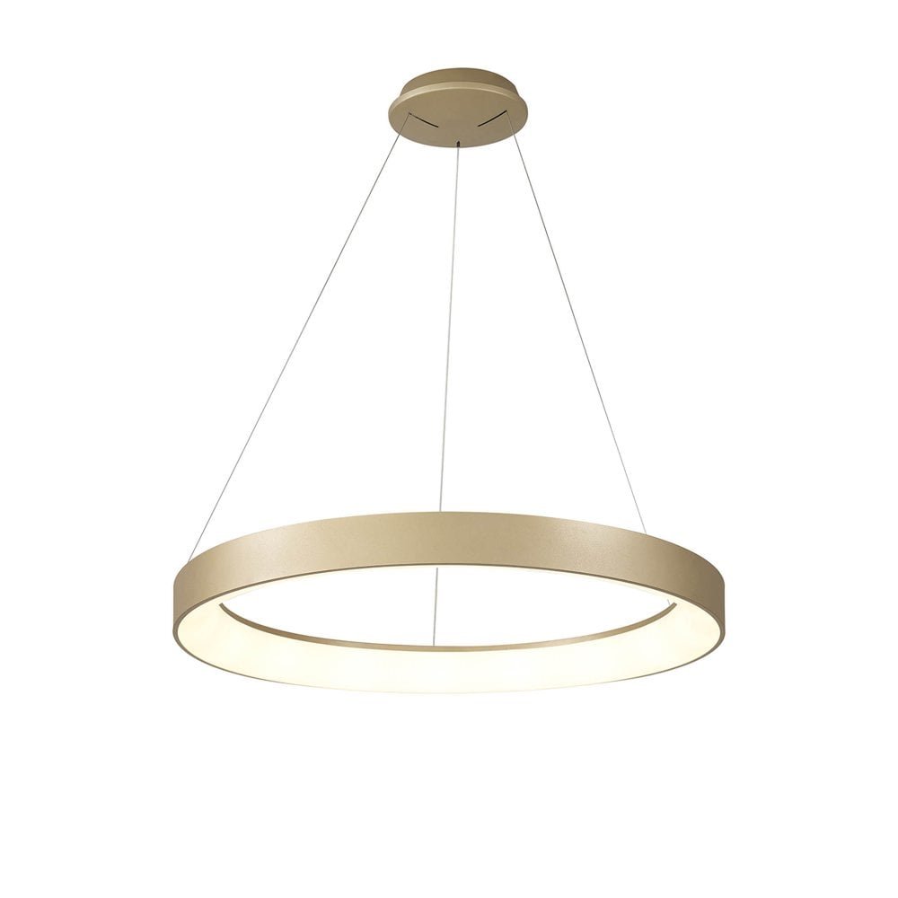 Lustra LED inteligenta design circular NISEKO II Gold 65cm, Lustre LED cu telecomanda, dimabile⭐ modele moderne corpuri de iluminat LED cu telecomanda.✅Lampi DeSiGn LED decorativ❗ ➽www.evalight.ro a