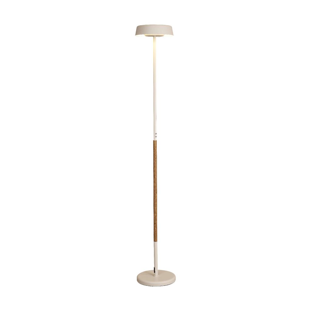 Lampadar LED design modern NOA II alb/lemn, Lampi de podea cu LED⭐ lampadare moderne pentru ilumiant living.✅Design decorativ unic!❤️Promotii lampi LED❗ ➽ www.evalight.ro. Alege corpuri de iluminat LED de podea pt interior, retro sau vintage, stil industrial, calitate deosebita de lux la cel mai bun pret. a