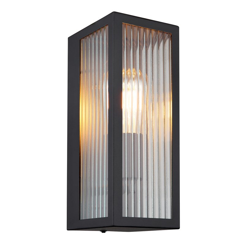 Aplica pentru exterior design modern IP44 Gundula negru, Aplice de exterior moderne, LED⭐ lampi de perete pentru iluminat exterior terasa casa si gradina.✅Design decorativ!❤️Promotii❗ ➽www.evalight.ro. Alege corpuri de iluminat exterior rezistente la apa tip spoturi aplicate pt perete sau tavan, metalice, abajur din sticla cu decor ornamental, bec LED si lumina ambientala, ieftine si de lux, calitate deosebita la cel mai bun pret. a