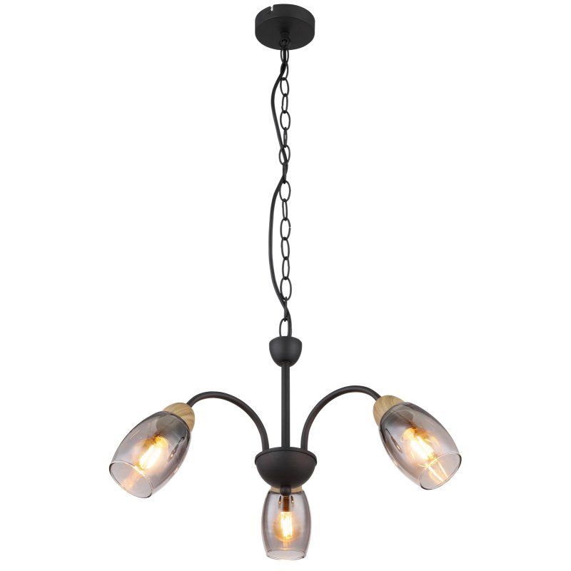 Lustra 3L design modern Gerly negru, Candelabre si Lustre moderne⭐ modele elegante de lux pentru dormitor living, bucatarie.✅DeSiGn decorativ unic!❤️Promotii lampi❗ ➽www.evalight.ro. Alege corpuri de iluminat suspendate pt interior stil modern, suspensii de tip pendule cu cristale, abajur material textil, lemn, metal, sticla, bec tip lumanare Edison sau LED, ieftine de calitate deosebita la cel mai bun pret.

 a