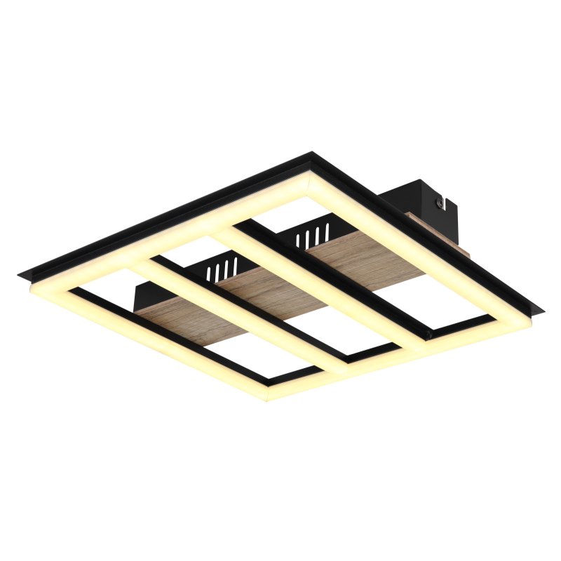 Plafoniera LED design industrial Froomy negru, maro, Corpuri de iluminat interior LED⭐ modele lustre interior LED pentru living, dormitor, bucatarie, baie.✅DeSiGn decorativ de lux!❤️Promotii lampi LED❗ ➽www.evalight.ro. Alege Corpuri de iluminat interior LED elegante in stil modern, suspendate sau aplicate de tavan si perete, ieftine de calitate deosebita la cel mai bun pret. a