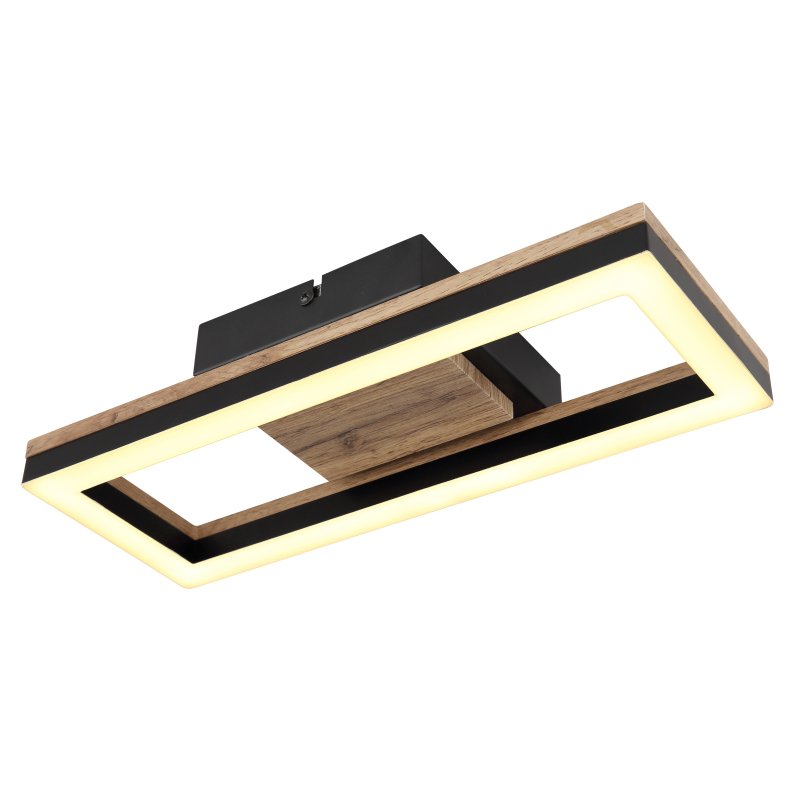 Plafoniera LED design industrial Beatrix negru, maro 34x,5x13cm, Plafoniere LED⭐ modele moderne pentru iluminat living, dormitor, bucatarie.✅DeSiGn decorativ!❤️Promotii lampi LED❗ ➽www.evalight.ro. Alege lustre LED de interior de tip plafoniera aplicate de tavan sau de perete, ieftine si de lux, calitate deosebita la cel mai bun pret. a