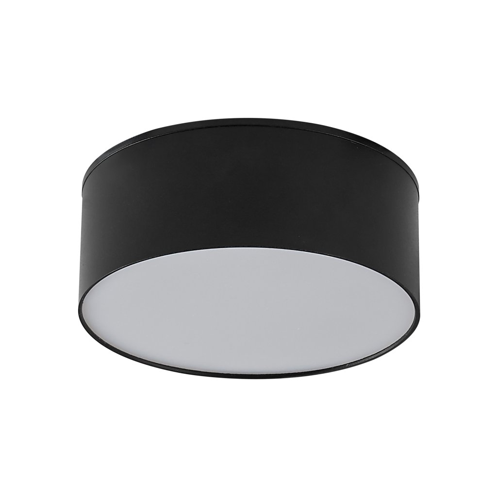 Spot aplicat, Plafoniera LED 3000K SOLARI negru, 12cm, Spoturi aplicate tavan / perete, mobila, LED⭐modele moderne pentru living,dormitor,bucatarie,baie,hol.✅Design decorativ unic!❤️Promotii lampi❗ ➽ www.evalight.ro. Alege corpuri de iluminat interior de tip spot-uri aparente cu LED, (rotunde si patrate), ieftine de calitate la cel mai bun pret. a