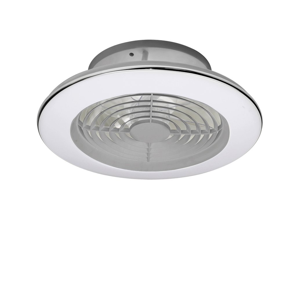 Lustra LED Smart cu Ventilator si telecomanda ALISIO MINI alb, Lustre cu ventilator, tavan⭐ ventilatoare moderne cu sisteme de iluminat LED si telecomanda.❤️Promotii lampi❗ ➽www.evalight.ro. Alege corpuri de iluminat cu ventilator profesionale, ieftine sau de lux, calitate premium la cel mai bun pret! a