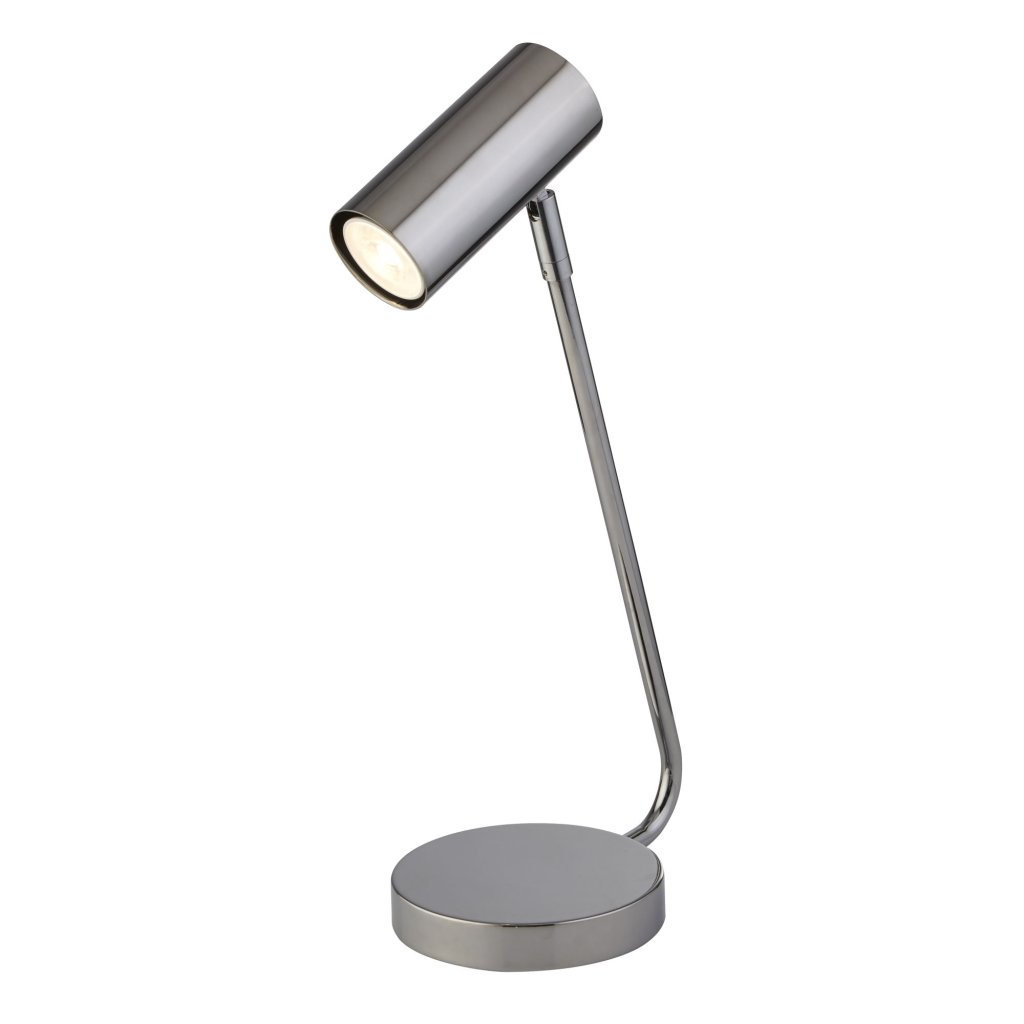 Veioza/Lampa de birou minimalista Sleek crom, Veioze moderne de masa⭐ modele elegante inalte potrivite pentru noptiere dormitor si living.✅DeSiGn decorativ de lux unic!❤️Promotii lampi❗ ➽www.evalight.ro. Alege corpuri de iluminat interior tip lampi mari mari cu picior inalt pt citit cu reader LED, de podea, aspect vintage deosebit cu cristal, abajur din material textil, sticla, lemn, metalic, ceramica cu flori, ieftine de calitate la cel mai bun pret. a