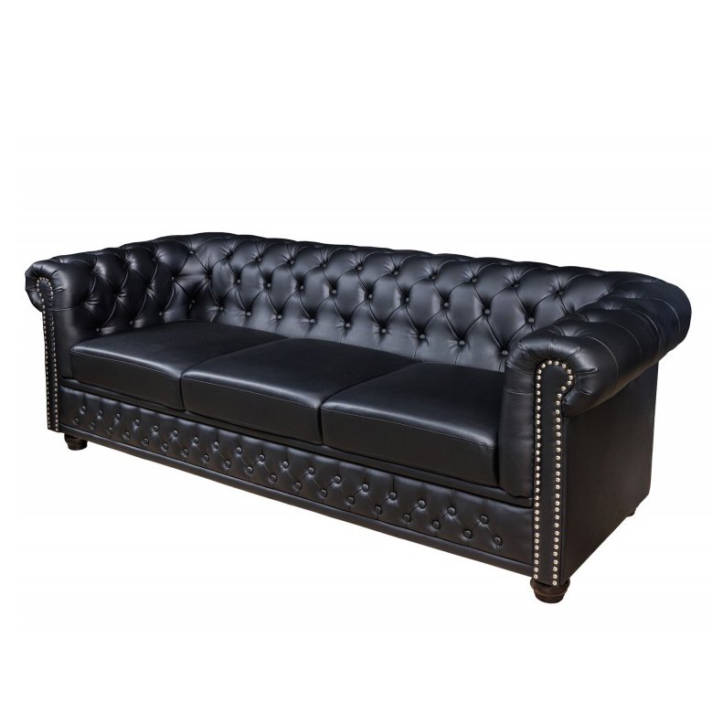 Canapea clasica stil englezesc Chesterfield 3 locuri, negru antic, Canapele / Coltare moderne, extensibile⭐ modele de lux elegante tapitate cu catifea pentru living si dormitor.❤️Promotii canapele, coltare sufragerie❗ ➽ www.evalight.ro. Alege canapele tip coltar, pat extensibil tapitat cu stofa chesterfield, piele naturala (ecologica), material textil, cu spatar inalt, saltea cu spuma de memorie, arcuri relaxa, picioare si brate din lemn, metalice, mici si mari pt set fotolii, clasice in stil baroc, scandinave, vintage retro, industrial, pt camera de zi, ieftine si de calitate deosebita la cel mai bun pret. a