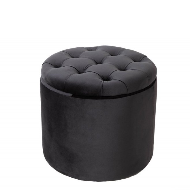 Taburete cu spatiu de depozitare Modern Barock 50cm, negru, Tabureti / Banchete moderne⭐ modele elegante tapitate cu spatiu de depozitare sau pat, ideale pentru hol, dormitor, bucatarie, living. ➽ www.evalight.ro. Alege scaune tip taburet, bancuta, bancheta tapitata cu spatar si lada de depozitare pt amenajare casa, tapiterii colorate, din piele naturala (ecologica), stofa, material textil, catifea, cu picioare metalice sau din lemn, clasice, vintage (retro si industriale), ieftine si de calitate deosebita la cel mai bun pret.

 a