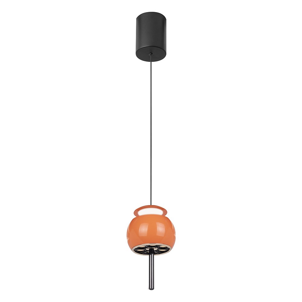 Pendul LED design modern ROLLER orange, Lustre LED, moderne⭐ modele pendule pentru iluminat dormitor, living, bucatarie.✅DeSiGn decorativ unic!❤️Promotii lampi LED❗ ➽ www.evalight.ro. Alege corpuri de iluminat cu LED suspendate pt interior, suspensii elegante de lux cu cristale (becuri cu leduri si module LED integrate cu lumina calda, naturala sau rece), ieftine de calitate deosebita la cel mai bun pret.  a