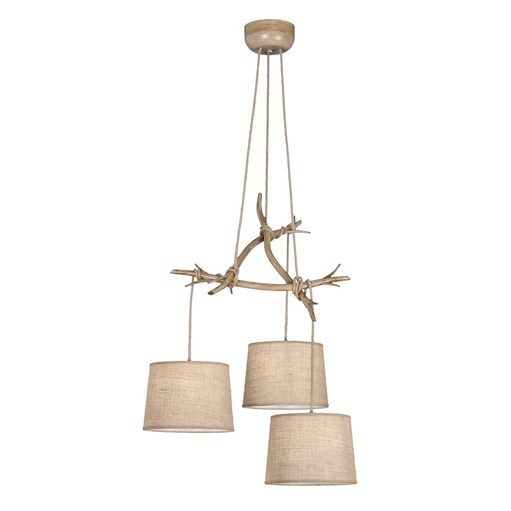 Lustra suspendata design decorativ SABINA 3L, Lustre rustice, lemn⭐ modele de candelabre pentru iluminat interior.✅Design decorativ în stil rustic!❤️Promotii lampi❗ ➽www.evalight.ro. Alege corpuri de iluminat rustice de tip lustra din lemn sau fier forjat, lustre suspendate si pendule pt baie, bucatarie, living, dormitor, foisoare si terase casa, ieftine si de lux, calitate la cel mai bun pret. a