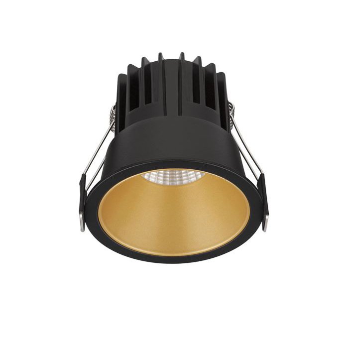 Spot LED incastrabil tavan fals / plafon LUELA 2700K negru/auriu, Corpuri de iluminat interior LED⭐ modele lustre interior LED pentru living, dormitor, bucatarie, baie.✅DeSiGn decorativ de lux!❤️Promotii lampi LED❗ ➽www.evalight.ro. Alege Corpuri de iluminat interior LED elegante in stil modern, suspendate sau aplicate de tavan si perete, ieftine de calitate deosebita la cel mai bun pret. a