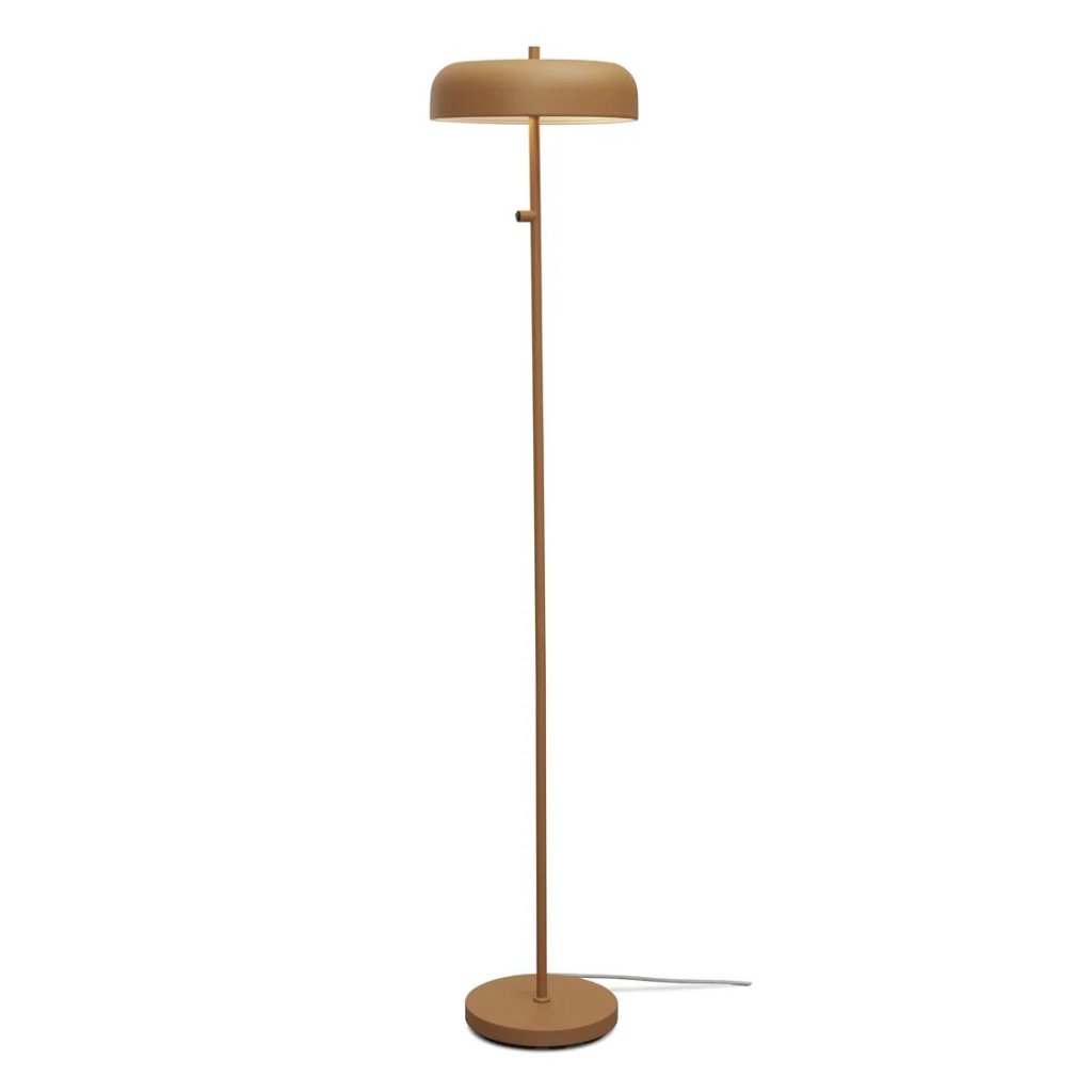 Lampadar/Lampa de podea din metal Porto mustar, Lampadare moderne de podea⭐ modele elegante pentru iluminat camera living dormitor.✅DeSiGn decorativ de lux unic!❤️Promotii lampi❗ ➽www.evalight.ro. Alege corpuri de iluminat de podea pt interior cu reader LED, ieftine de calitate deosebita la cel mai bun pret. a