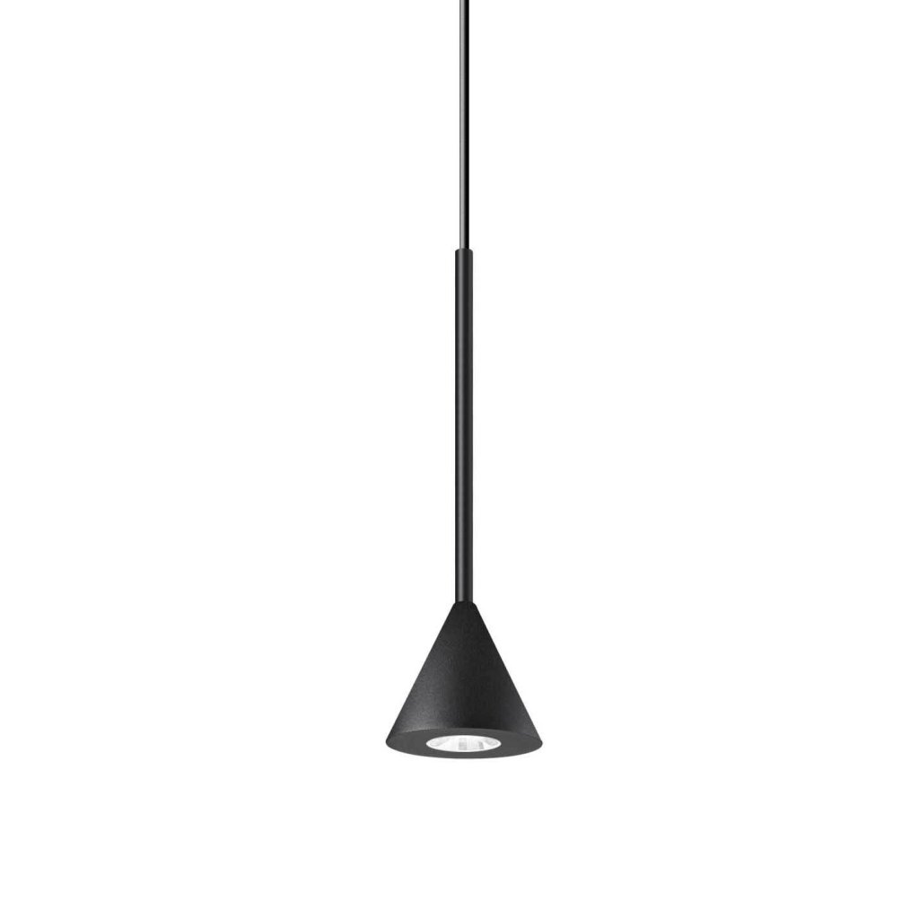 Pendul LED stil minimalist Archimede sp cono negru, Corpuri de iluminat interior LED⭐ modele lustre interior LED pentru living, dormitor, bucatarie, baie.✅DeSiGn decorativ de lux!❤️Promotii lampi LED❗ ➽www.evalight.ro. Alege Corpuri de iluminat interior LED elegante in stil modern, suspendate sau aplicate de tavan si perete, ieftine de calitate deosebita la cel mai bun pret. a