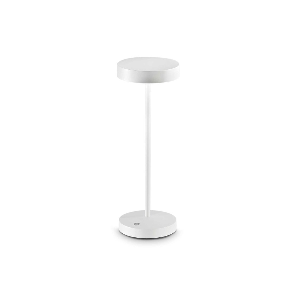 Veioza/Lampa de masa LED portabila de exterior Toffee tl alb, Felinare / Lampi de exterior portabile, LED⭐ modele decorative potrivite pentru iluminare terasa, gradina, piscina, zone lounge din curtea casei. ➽ www.evalight.ro.  a