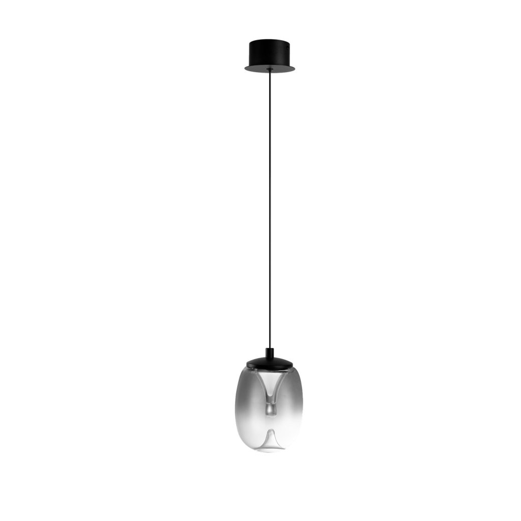 Pendul LED design decorativ modern PAMELA 11 fumuriu, Cele mai noi produse 2024 a