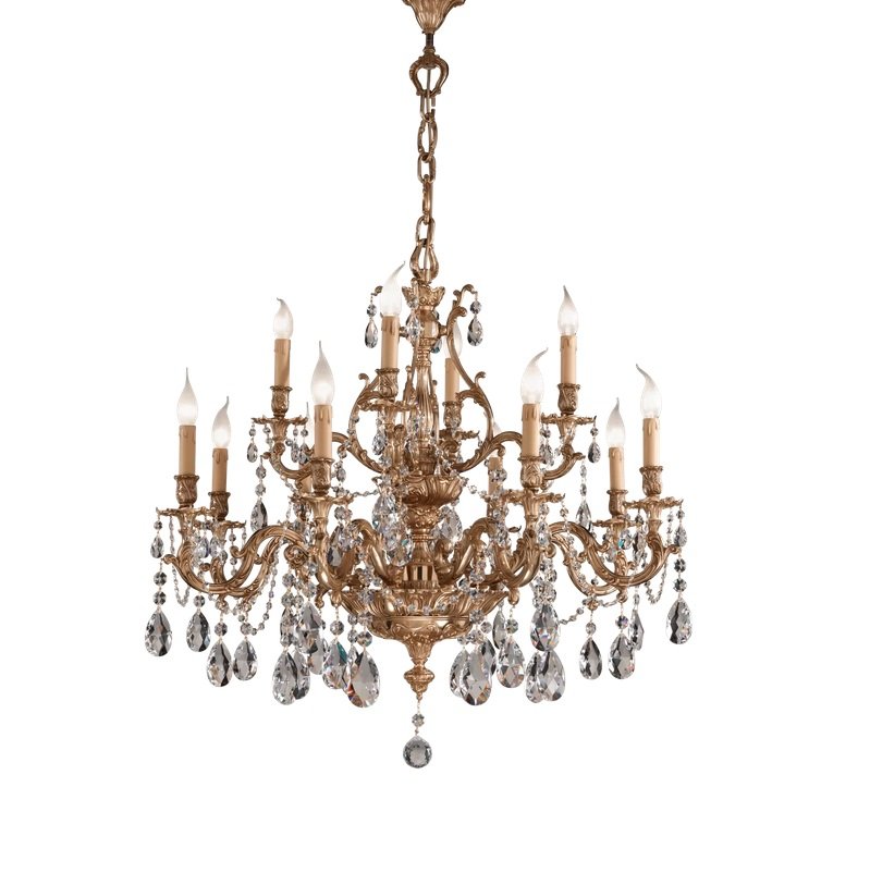 Candelabru 12 brate LUX cu cristale Scholer, Versailles, Lustre Cristal Scholer⭐ modele de lux candelabre deosebite stil Baroc din cristal autentic.✅Design unicat Premium Top❗ ➽ www.evalight.ro. a