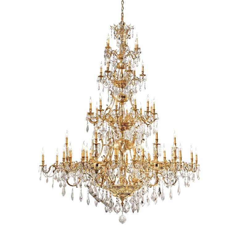 Candelabru XXL 60 brate LUX cu cristale Scholer, Versailles, Candelabre clasice / Lustre si Pendule⭐ modele elegante de lux pentru iluminat living, dormitor, bucatarie.✅DeSiGn decorativ unic!❤️Promotii❗ Lustre clasice ➽ www.evalight.ro. Alege oferte la colectii NOI de corpuri de iluminat pt interior în stil clasic, industrial, retro sau vintage, lampi suspendate deosebite de tip suspensii, decorate cu margele cu cristal, abajur textil, de sticla, becuri normale tip lumanare cu filament sau LED, ieftine de calitate la cel mai bun pret. a