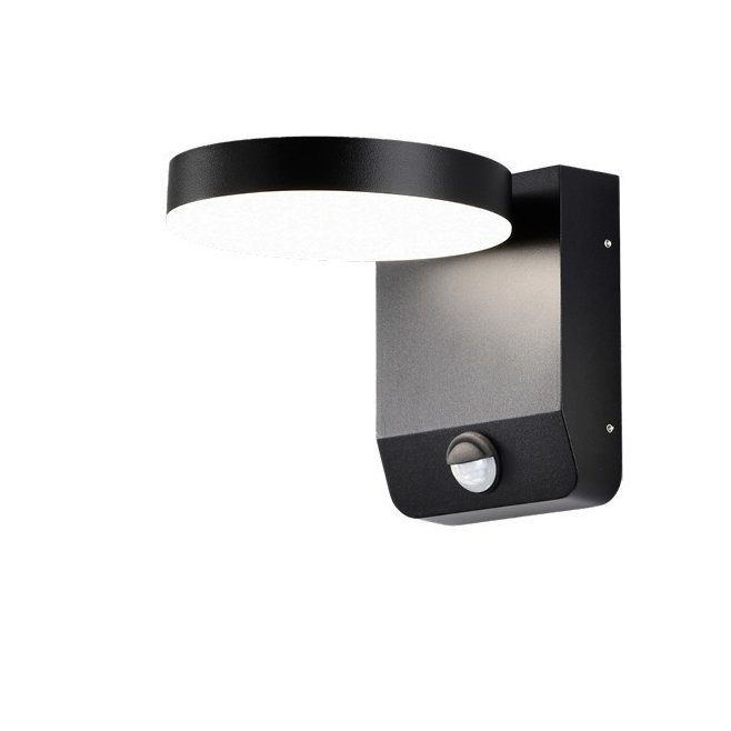 Aplica LED de exterior cu senzor de miscare IP54 IVER 4000K, Corpuri de iluminat exterior⭐ modele rustice, clasice, moderne pentru gradina, terasa, curte si alei.✅Design decorativ unic!❤️Promotii lampi❗ ➽www.evalight.ro. a