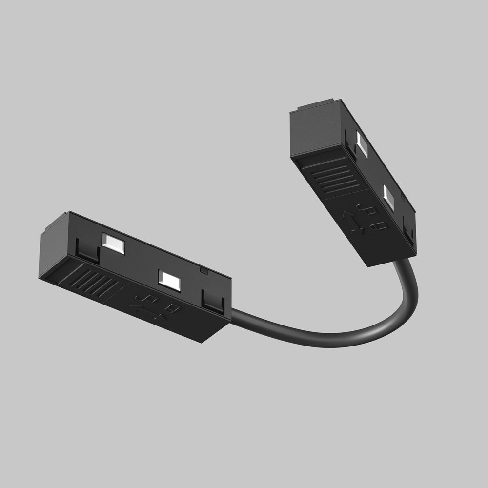 Accesoriu ANGLE POWER CONNECTOR, Conector electric pentru sinele magnetice Exility, Accesorii Corpuri de iluminat piese de schimb pentru Lustre de interior si exterior.⭐Cumpara online✅ Livrare Rapida!❤️Promotii la accesorii pt lampi❗ Abajururi de rezerva si cabluri potrivite pentru candelabre, pendule suspendate, aplice de perete, plafoniere de tavan, spoturi LED incastrate si aplicate, veioze de masa si birou, lampadare de podea, drivere si conectori sina, dulii si transformatoare electrice. Alege oferte speciale la accesorile de iluminat din casa: baie, living, bucatarie, dormitor, terasa, hol, balcon si gradina❗ Cele mai bune componente de iluminat tehnic pt surse de iluminat, kituri de suspensie, benzi LED, brate, elemente decorative cristal si farfurioare din material (ceramica, sticla, plastic, aluminiu, tesatura, textil, metal, lemn), proiectoare si reflectoare pt spot-uri reglabile cu flux luminos directionabil, ieftine si de lux, cu garantie si de calitate deosebita. Cumpara la comanda sau din stoc, oferte si reduceri speciale cu vanzare rapida din magazine la cele mai bune preturi. Te aşteptăm sa admiri calitatea superioara a produselor noastre live în showroom-urile noastre din Bucuresti si Timisoara❗ a