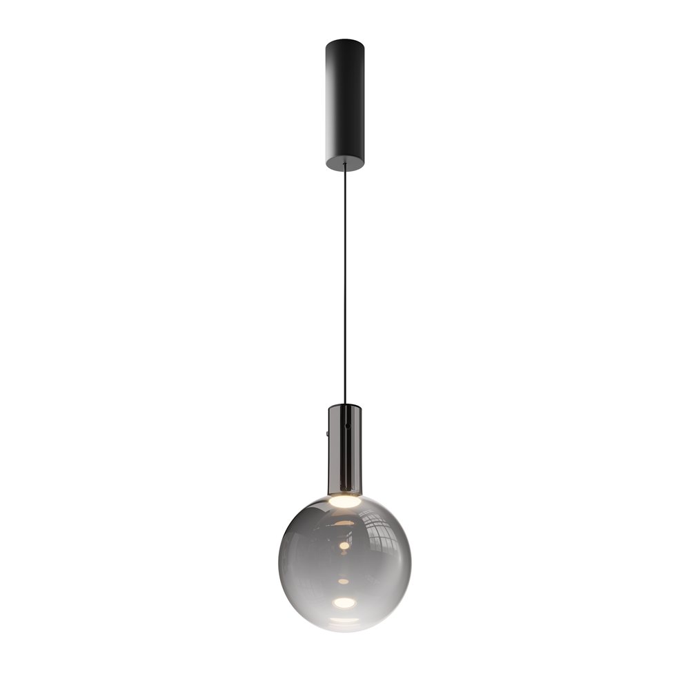 Lustra/Pendul LED design decorativ Nebula 20cm negru, Cele mai noi produse 2024 a