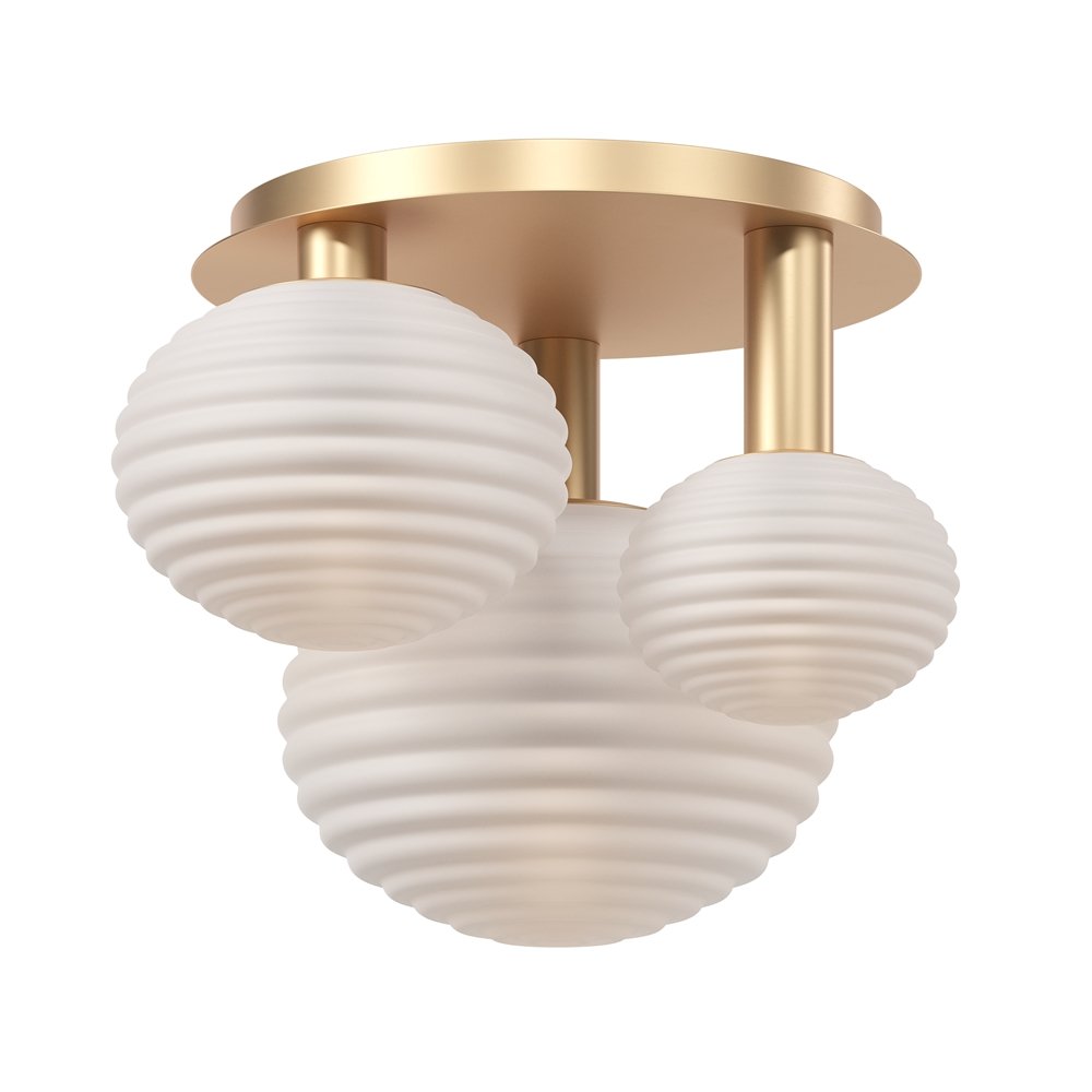 Plafoniera design modern decorativ Reels 3L auriu/alb, Plafoniere moderne, LED⭐ modele elegante pentru living, dormitor, bucatarie sau hol.✅DeSiGn decorativ actual unic!❤️Promotii lampi❗ ➽www.evalight.ro. Alege corpuri de iluminat interior de tip plafoniera, lustre aplicate de tavan si perete pt camere casa, ieftine si de lux, calitate deosebita la cel mai bun pret. a