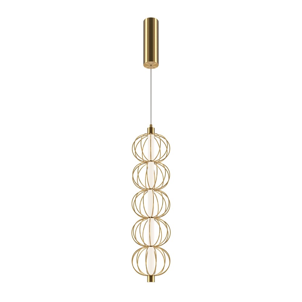 Lustra/Pendul LED design decorativ Golden Cage, Cele mai noi produse 2024 a