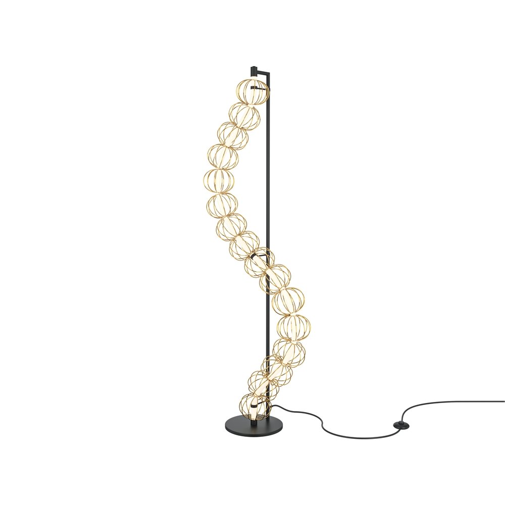 Lampadar LED design decorativ Golden Cage, Cele mai noi produse 2024 a