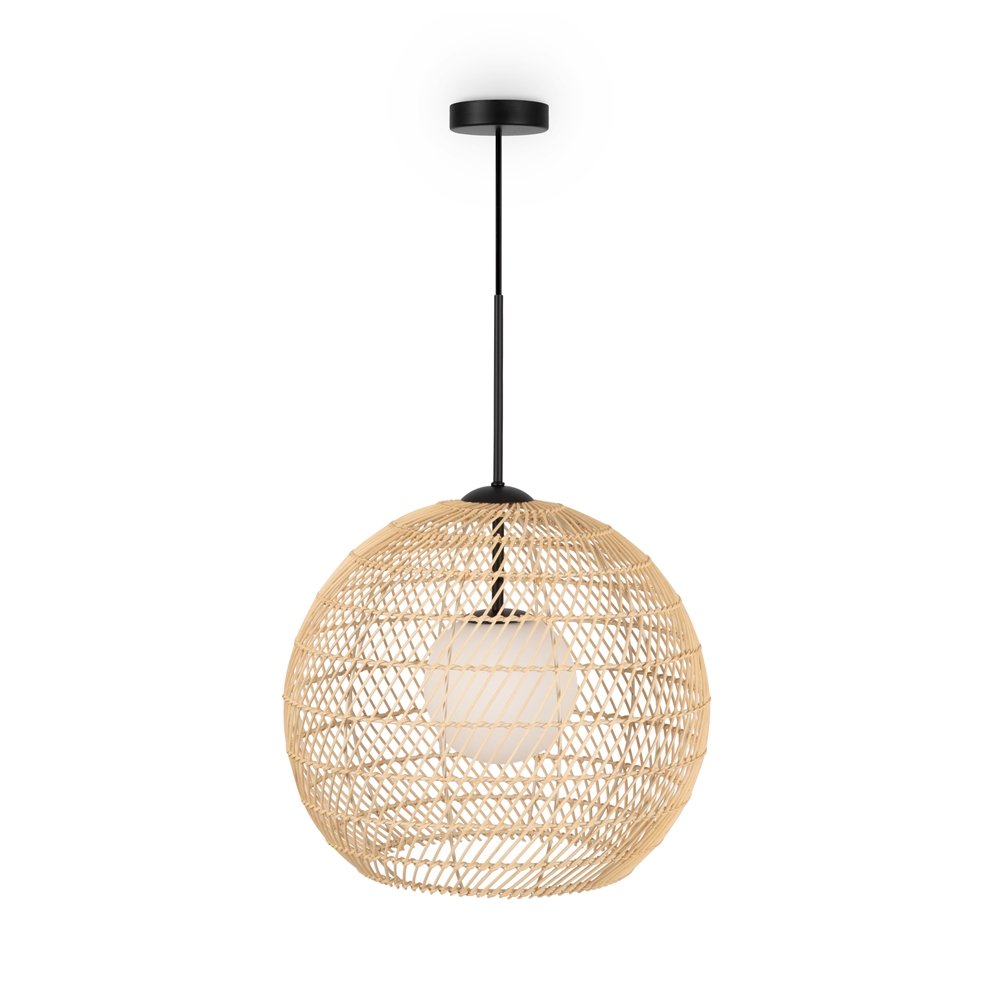 Lustra/Pendul design modern CANE 40cm bej, Pendule / Lustre suspendate moderne, LED⭐ modele elegante pentru bucatarie, living dormitor.✅DeSiGn decorativ unic!❤️Promotii lampi❗ ➽www.evalight.ro. Alege corpuri de iluminat suspendate pt interior stil modern, suspensii de tip pendule cu cristale, abajur material textil, lemn, metal, sticla, bec tip lumanare Edison sau LED, ieftine si de lux, calitate deosebita la cel mai bun pret. a