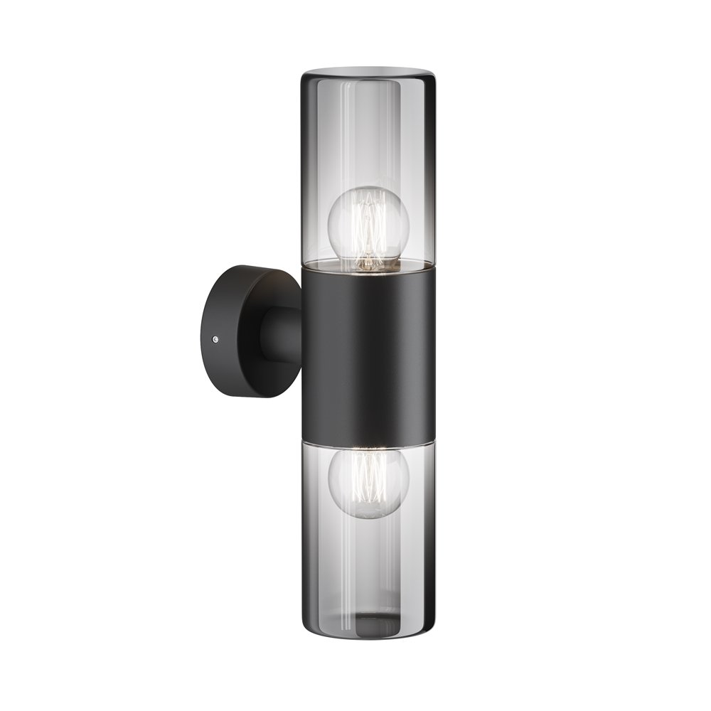 Aplica de perete iluminat exterior IP54 Amas 2L, Aplice de exterior moderne, LED⭐ lampi de perete pentru iluminat exterior terasa casa si gradina.✅Design decorativ!❤️Promotii❗ ➽www.evalight.ro. Alege corpuri de iluminat exterior rezistente la apa tip spoturi aplicate pt perete sau tavan, metalice, abajur din sticla cu decor ornamental, bec LED si lumina ambientala, ieftine si de lux, calitate deosebita la cel mai bun pret. a