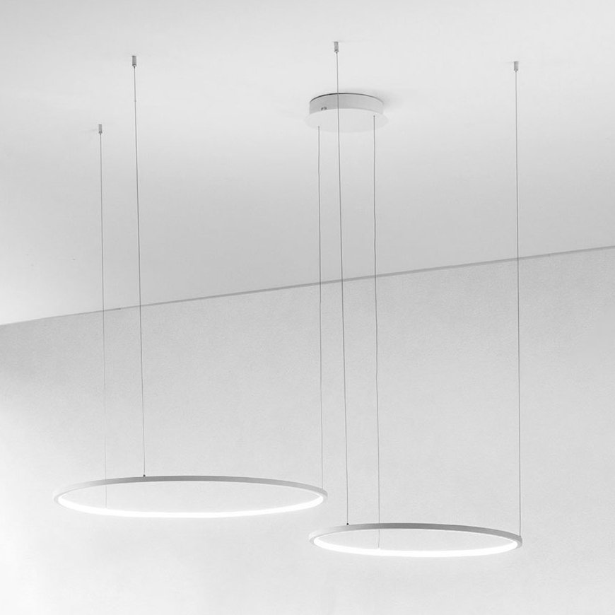 Lustra LED circulara cu 2 inele 80/60cm ERIKA, Cele mai noi produse 2024 a