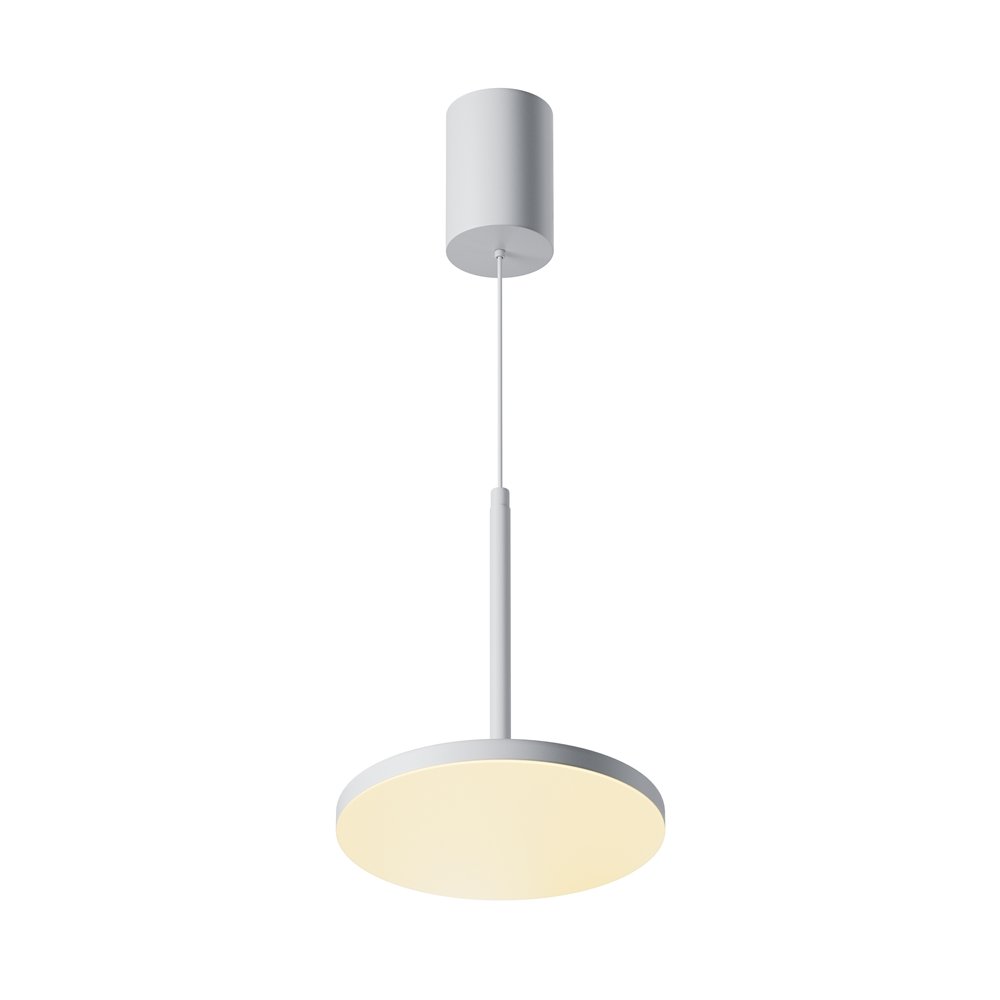 Lustra/Pendul LED iluminat design tehnic Plato D-18,5cm alb, Cele mai noi produse 2024 a