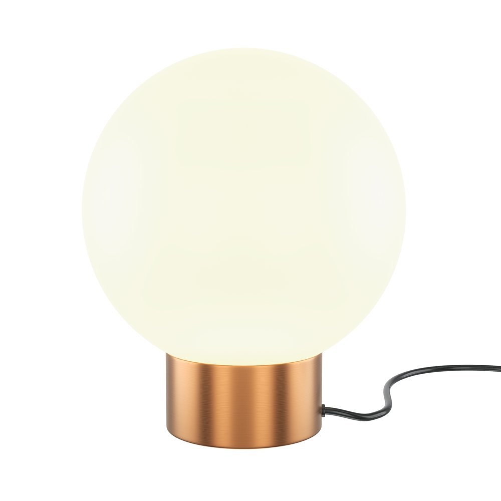 Veioza/Lampa de masa design decorativ Basic alb/auriu, Cele mai noi produse 2024 a