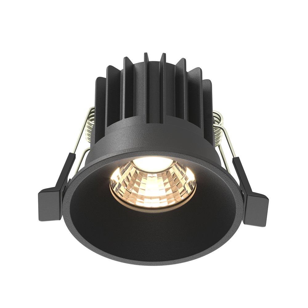 Spot LED incastrabil iluminat tehnic Round D-6cm negru, Cele mai noi produse 2024 a