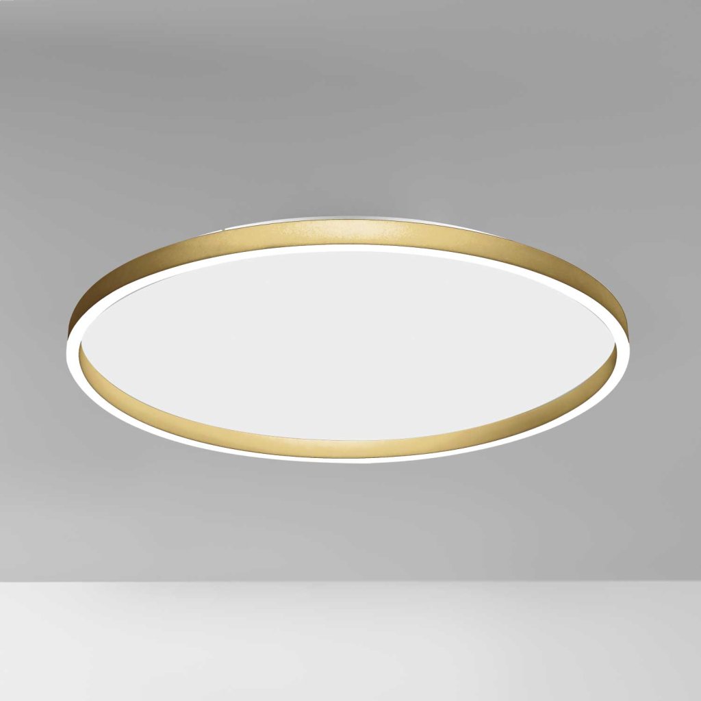 Plafoniera LED design slim AELA 80cm, auriu, alb sau negru, Cele mai noi produse 2024 a