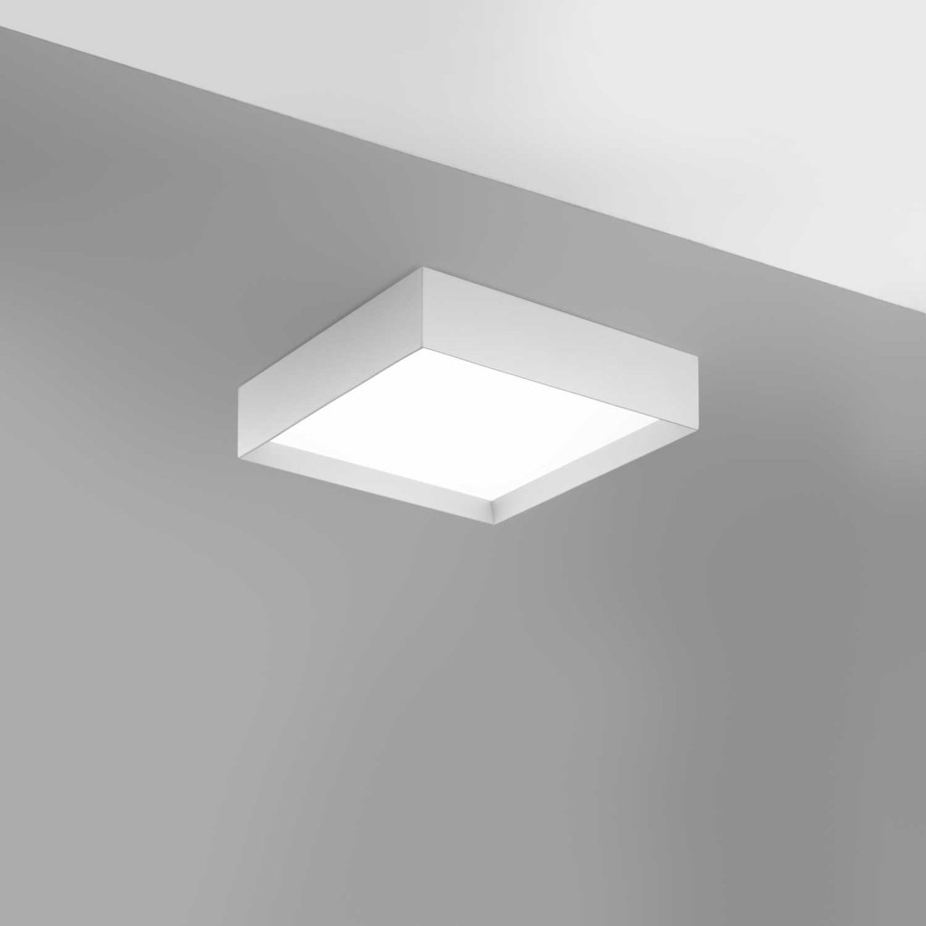 Plafoniera LED AOI 40x40cm, alb sau negru, Cele mai noi produse 2024 a