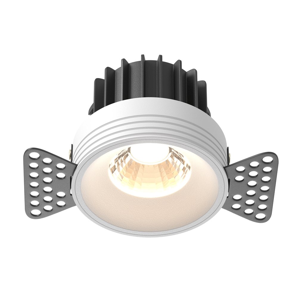 Spot LED incastrabil design tehnic Round D-11,5cm alb, Cele mai noi produse 2024 a