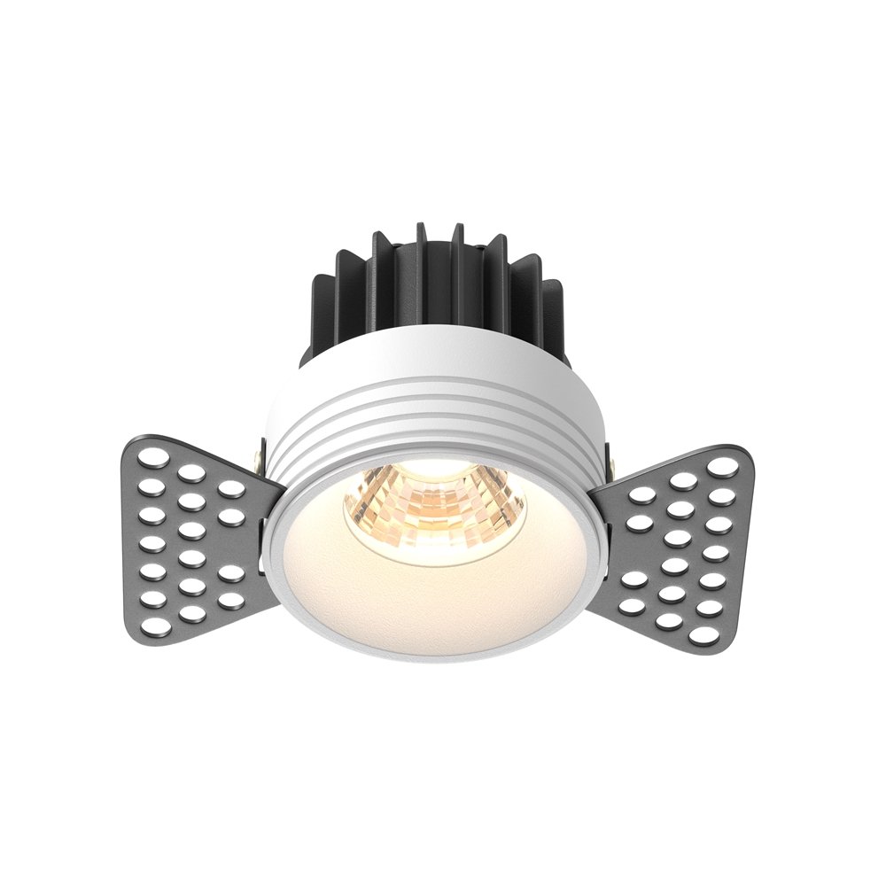 Spot LED incastrabil design tehnic Round D-9,6cm alb, Cele mai noi produse 2024 a