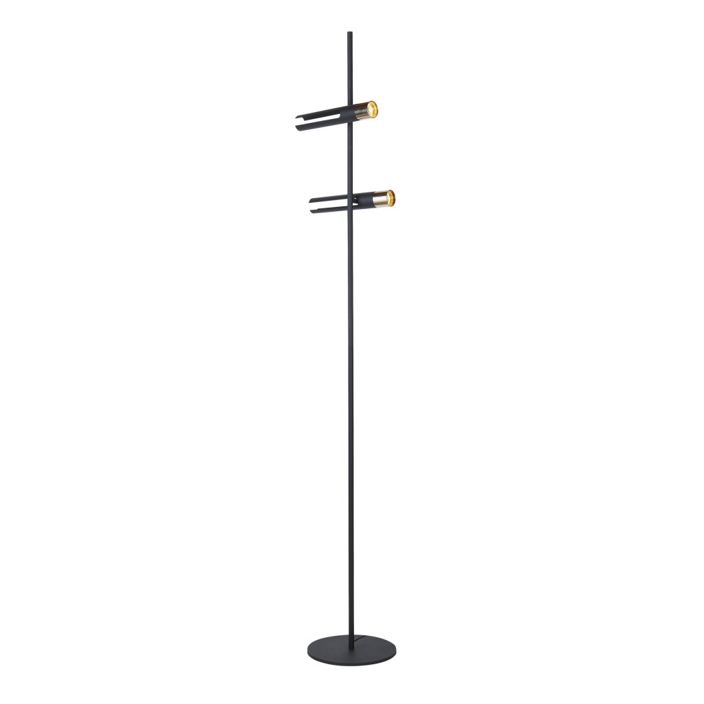 Lampadar/Lampa de podea LED design minimalist Belle negru/auriu, Cele mai noi produse 2024 a