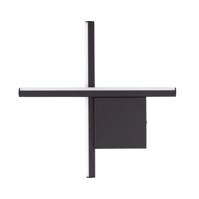 Aplica de perete cu lumina ambientala LED Cross 30cm, Aplice de perete LED, moderne⭐ modele potrivite pentru dormitor, living, baie, hol, bucatarie.✅DeSiGn LED decorativ unic!❤️Promotii lampi❗ ➽ www.evalight.ro. Alege corpuri de iluminat cu LED pt interior, elegante din cristal (becuri cu leduri si module LED integrate cu lumina calda, naturala sau rece), ieftine si de lux, calitate deosebita la cel mai bun pret.  a