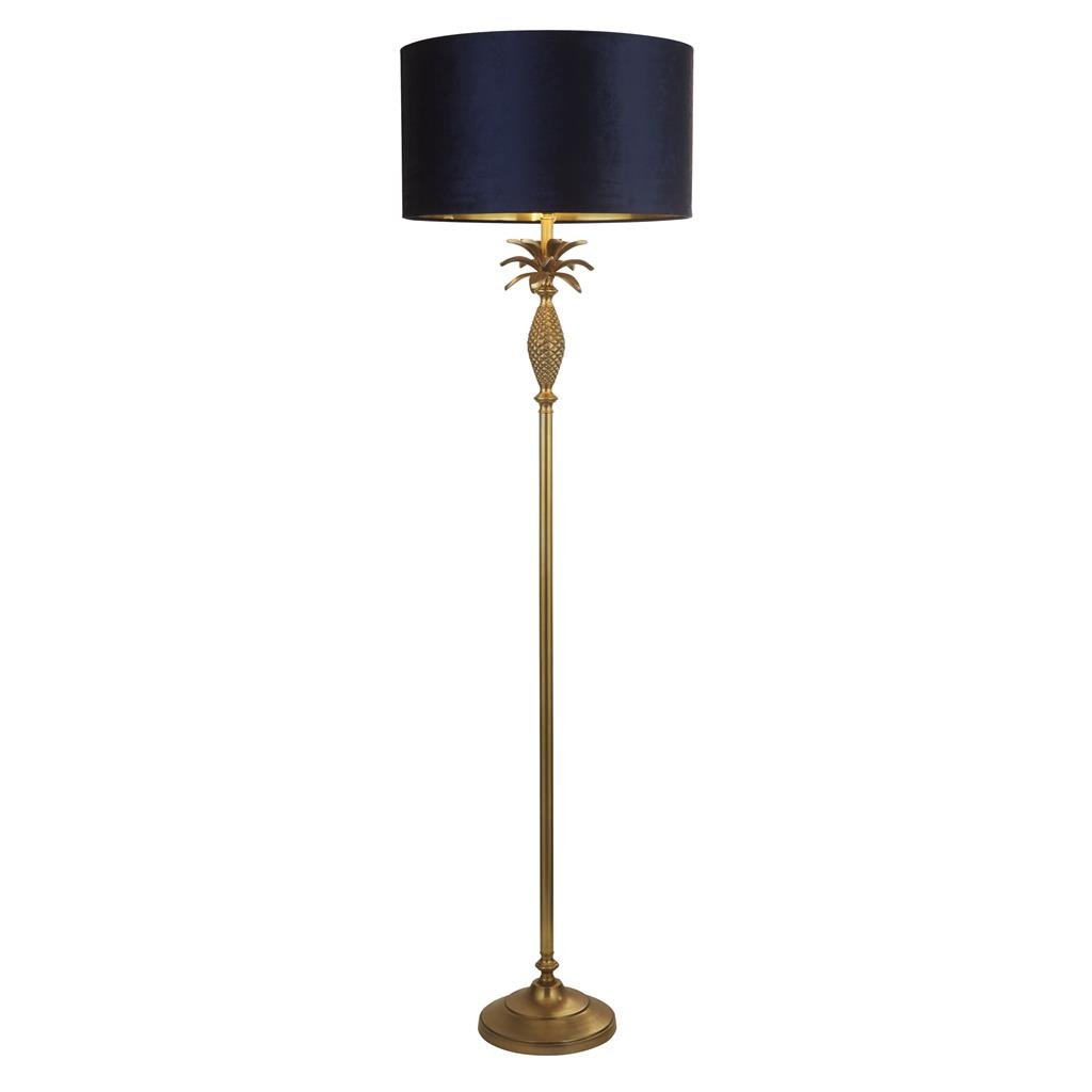 Lampadar/Lampa de podea design lux elegant Belle alama/navy, Cele mai noi produse 2024 a