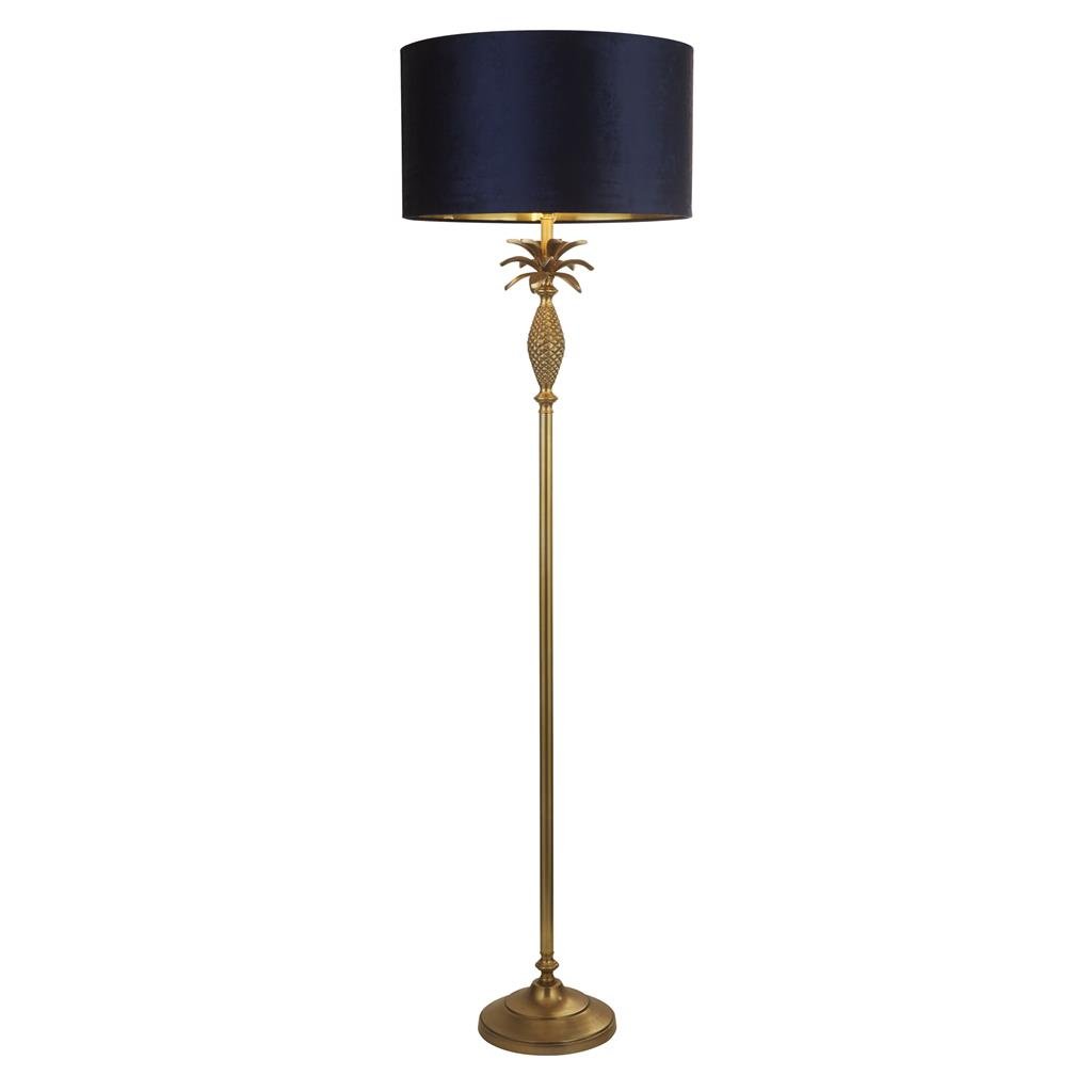 Lampadar/Lampa de podea design lux elegant Belle alama/navy, Lampi de podea cu picior inalt⭐ lampadare moderne retro sau vintage pentru living.✅DeSiGn decorativ de lux unic!❤️Promotii lampi❗ ➽www.evalight.ro. Alege corpuri de iluminat de podea pt interior cu reader LED, clasice cu decor elegant, stil industrial din metal cu picior inalt curbat, trepied din lemn, abajur din material textil, sticla, tesatura, ieftine de calitate deosebita la cel mai bun pret. a