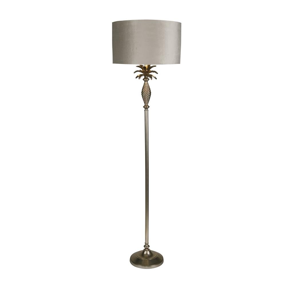 Lampadar/Lampa de podea design lux elegant Belle argintiu/gri, Cele mai noi produse 2024 a