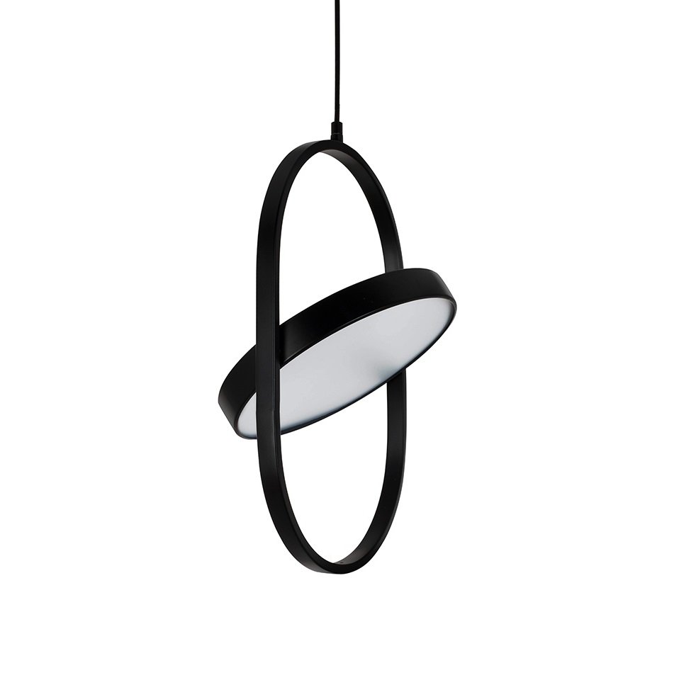 Lustra suspendata LED design minimalist SPINER 26 negru, Cele mai noi produse 2024 a